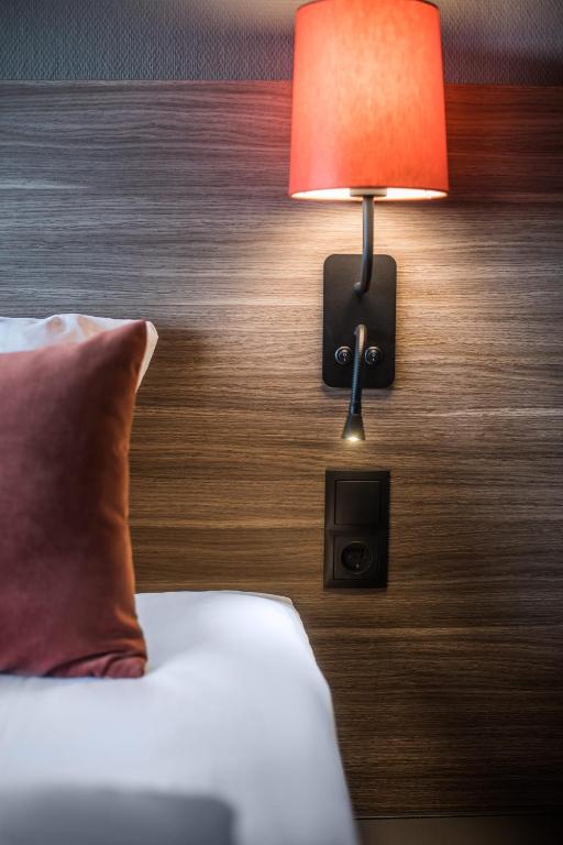 Postel nebo postele na pokoji v ubytování Scandic Glostrup