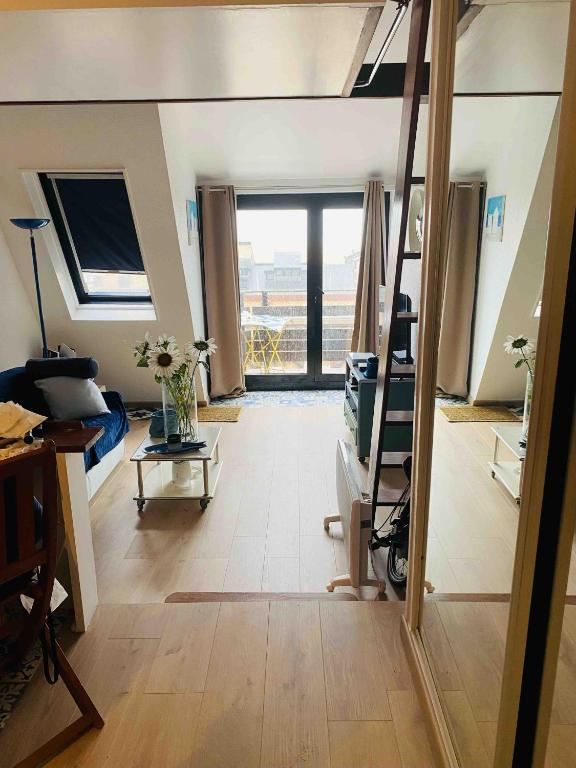 Fotografia z galérie ubytovania ESCAPADE MARINE Mini Duplex avec magnifique vue sur mer v destinácii Deauville