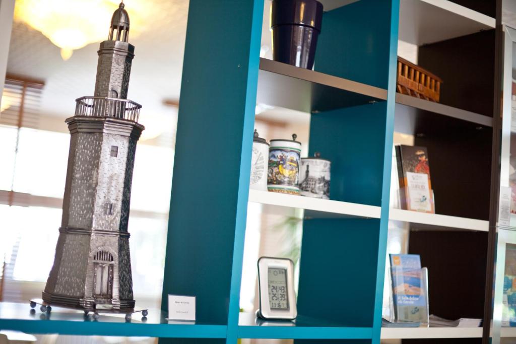 Kuchyň nebo kuchyňský kout v ubytování Hotel Antares