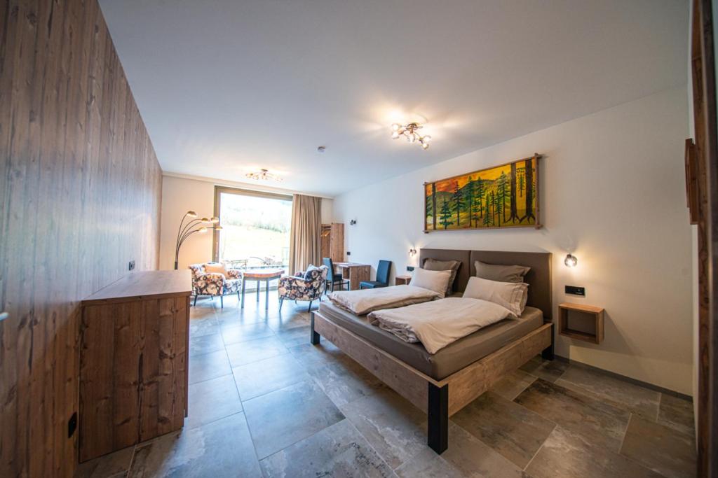 Χώρος καθιστικού στο Villa Valtin