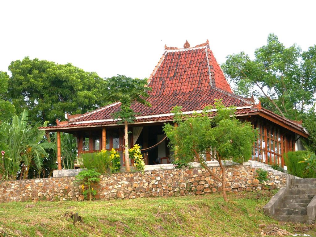 Zahrada ubytování RUMAH THEA