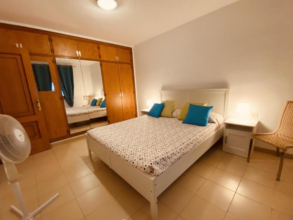 Postel nebo postele na pokoji v ubytování Sol y Luna Holiday Home