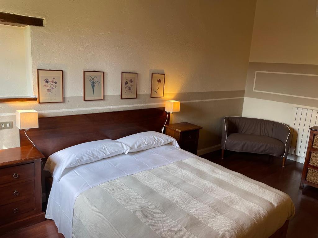 Posteľ alebo postele v izbe v ubytovaní Country House Le Case Coloniche