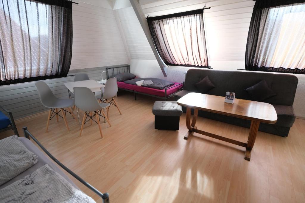 Posezení v ubytování B und B Titisee Hotel Sonnenmatte nahe Badeparadies
