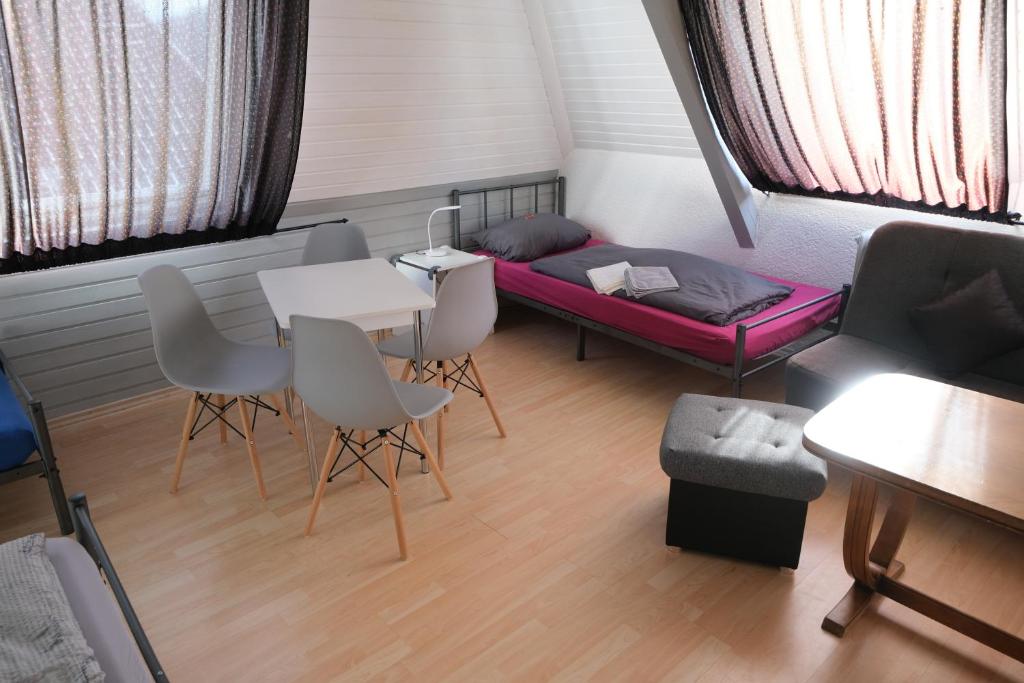 Posezení v ubytování B und B Titisee Hotel Sonnenmatte nahe Badeparadies