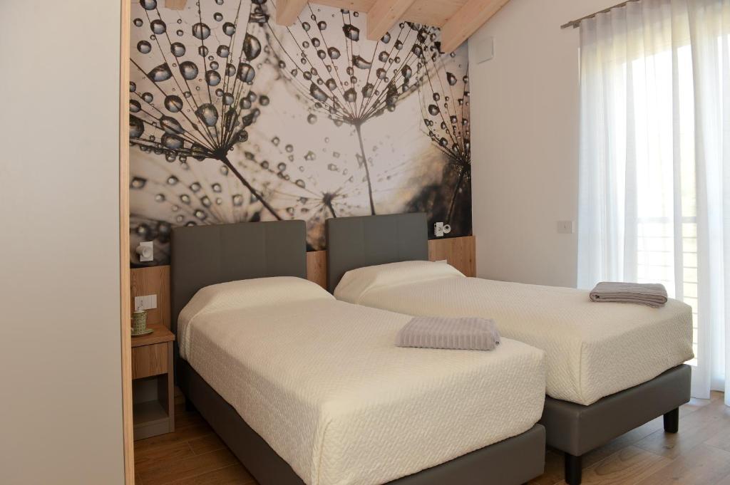 Postel nebo postele na pokoji v ubytování Bed and Breakfast NAVIS