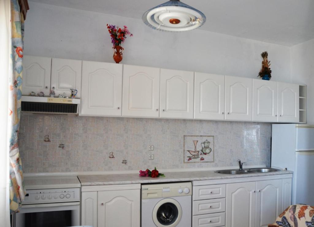 A kitchen or kitchenette at Stegnailion