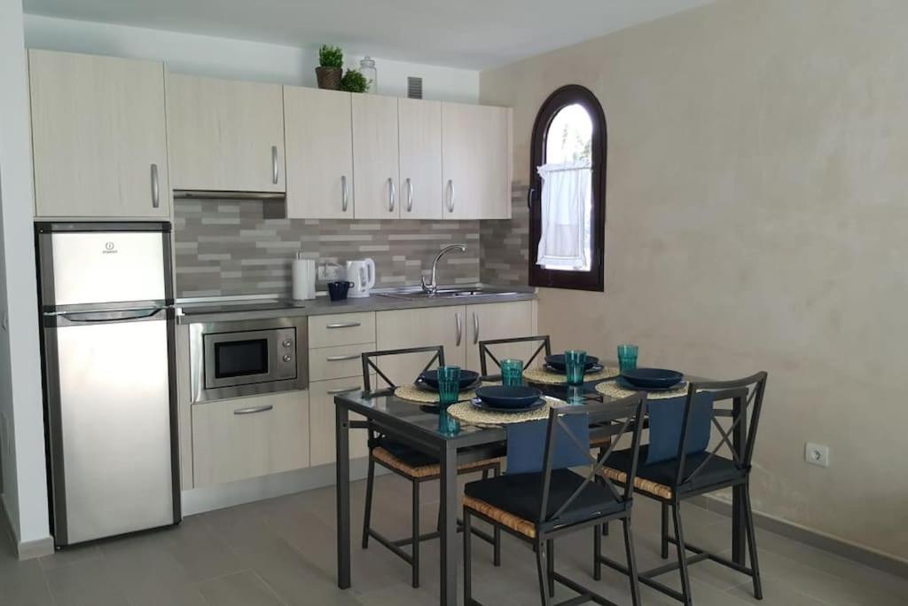 Kuchyň nebo kuchyňský kout v ubytování Vivienda Vacacional Papillon