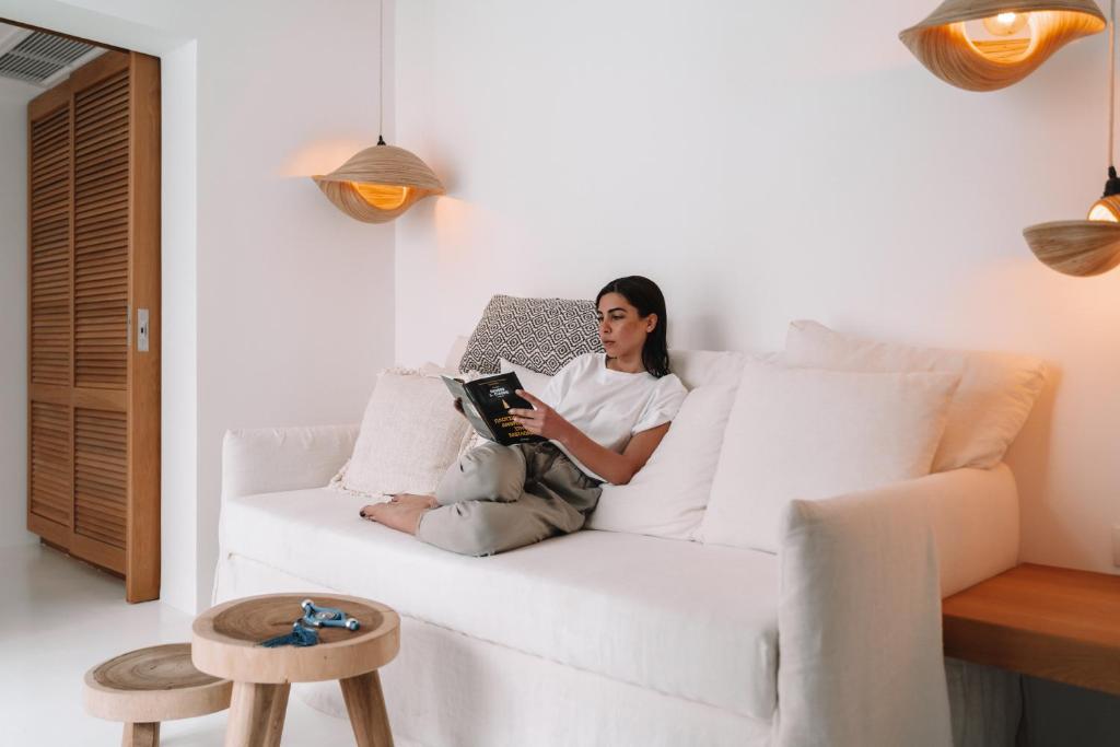 Posezení v ubytování Nelya Suites
