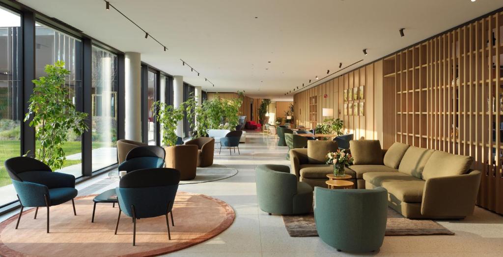 Posezení v ubytování Le Fucine Hotel