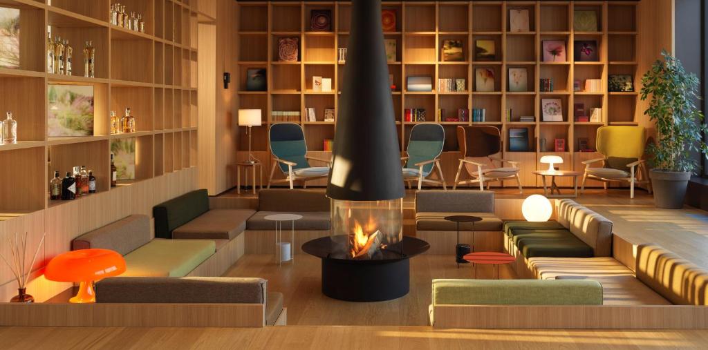Posezení v ubytování Le Fucine Hotel