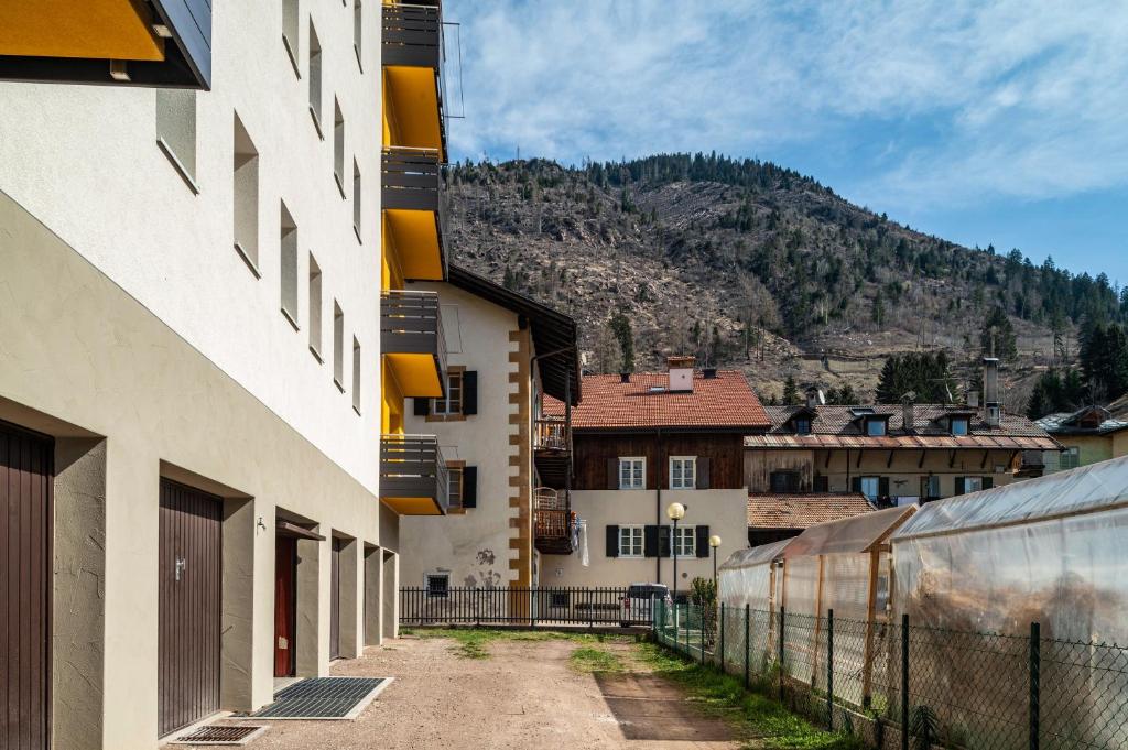 Nespecifikovaný výhled na hory nebo výhled na hory při pohledu z apartmánu