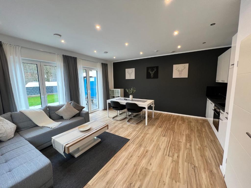Posezení v ubytování Ferienwohnung Franzi