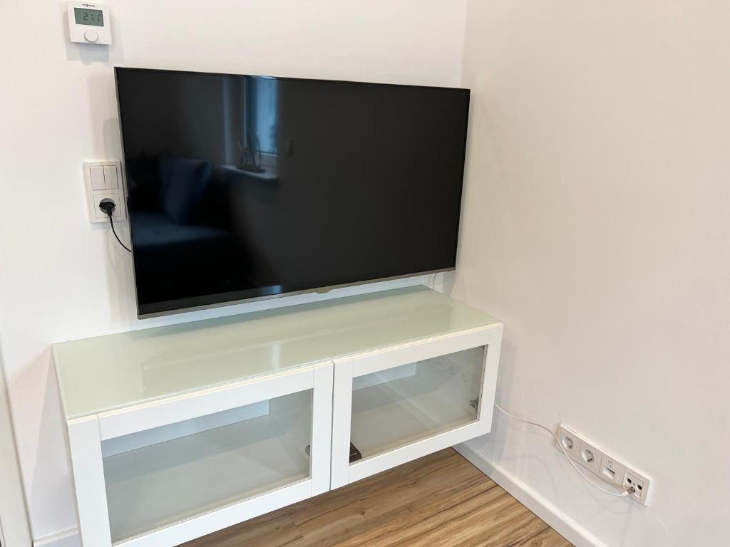 TV a/nebo společenská místnost v ubytování Ferienwohnung Franzi