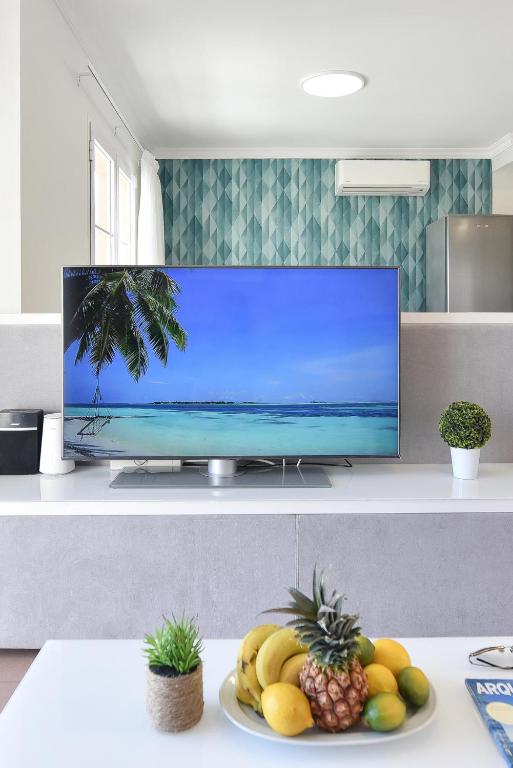 TV a/nebo společenská místnost v ubytování Chalet Santa Ana 25 by VillaGranCanaria
