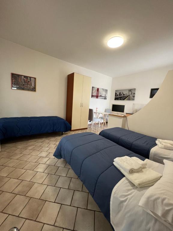 Кровать или кровати в номере Villa Gianna