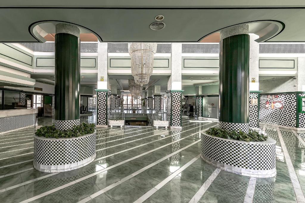 The lobby or reception area at Ferienwohnung Sea View Playa Paraiso