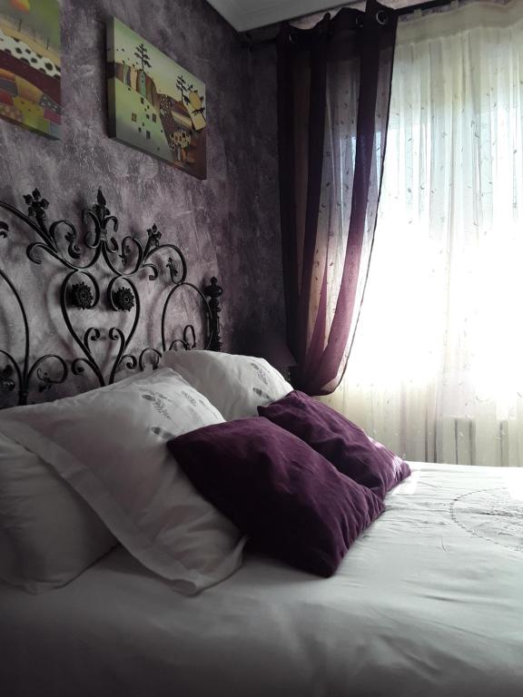 Postel nebo postele na pokoji v ubytování Casa Rural Mariluz