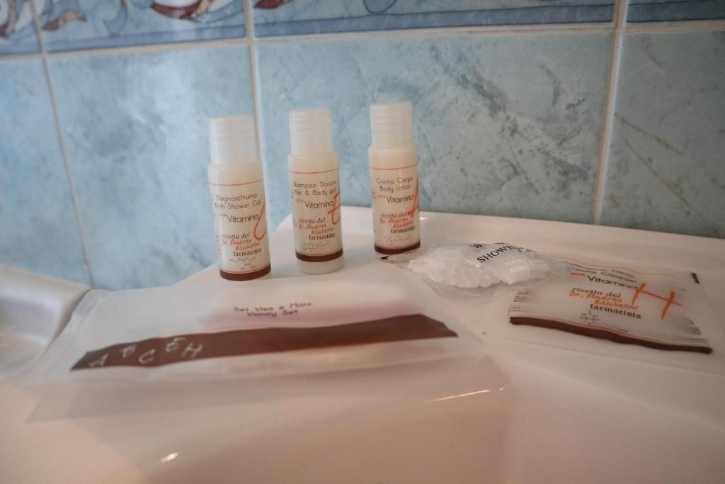 A bathroom at Sophia Apartments