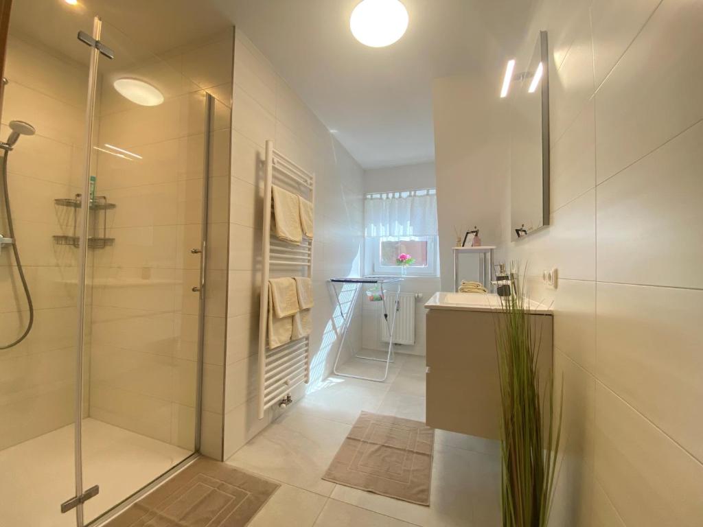 Koupelna v ubytování Hotel & Wirtshaus Hödl-Kaplan