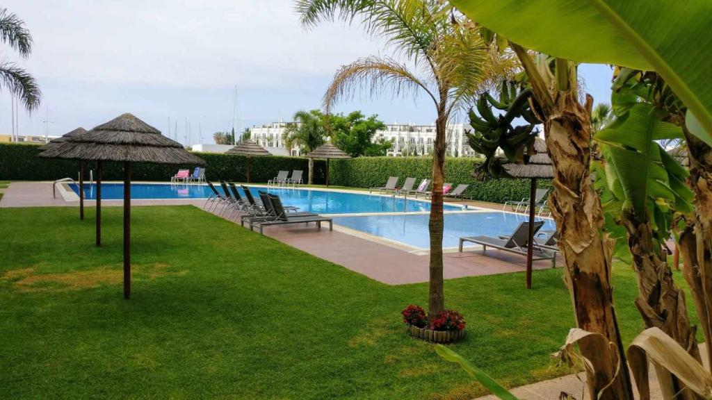 Bazén v ubytování Vilamoura Sun Aquamar 503 nebo v jeho okolí
