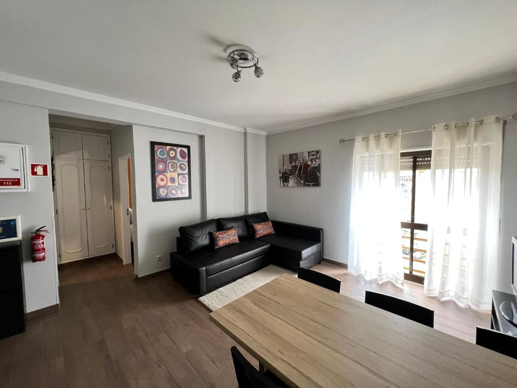 Posezení v ubytování Apartamento Barão