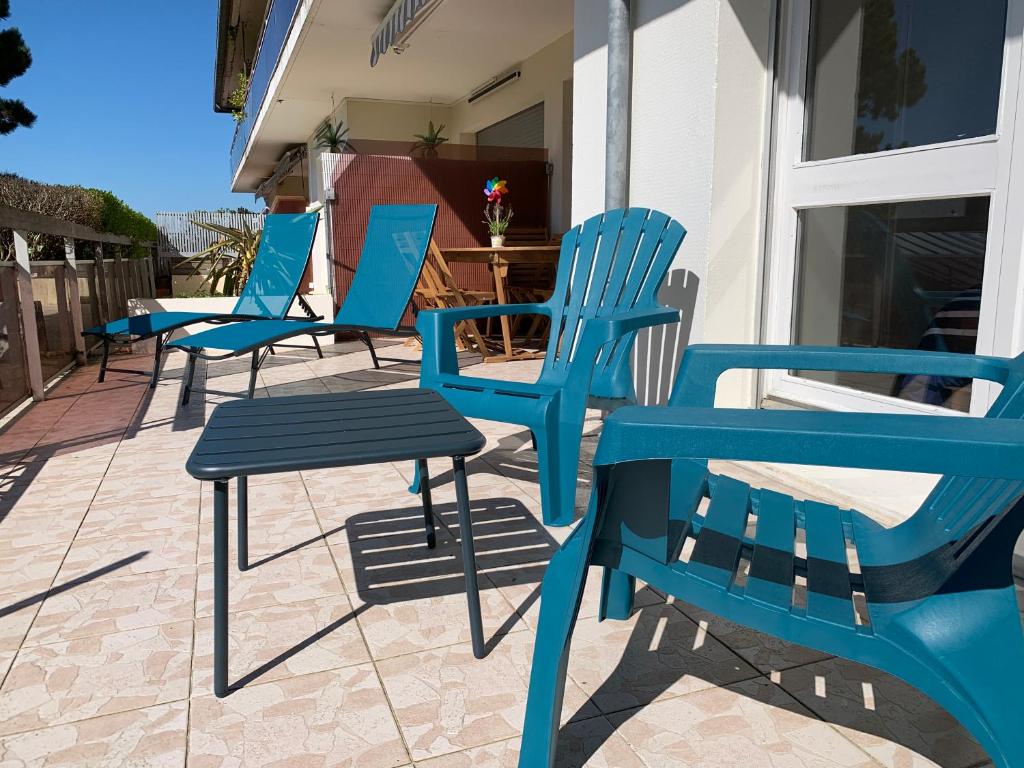 Trouville, appartement rénové avec grande terrasse au calme - 两居室公寓