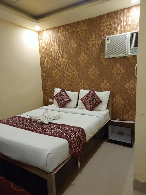 Postel nebo postele na pokoji v ubytování Hotel deep