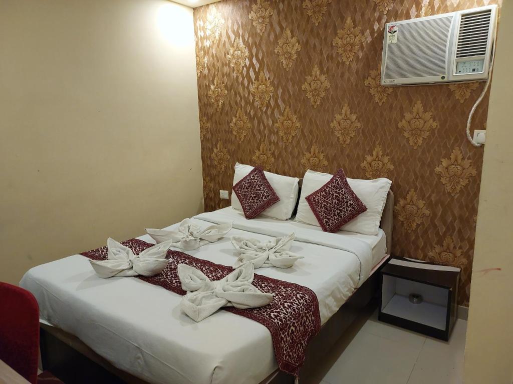 Postel nebo postele na pokoji v ubytování Hotel deep