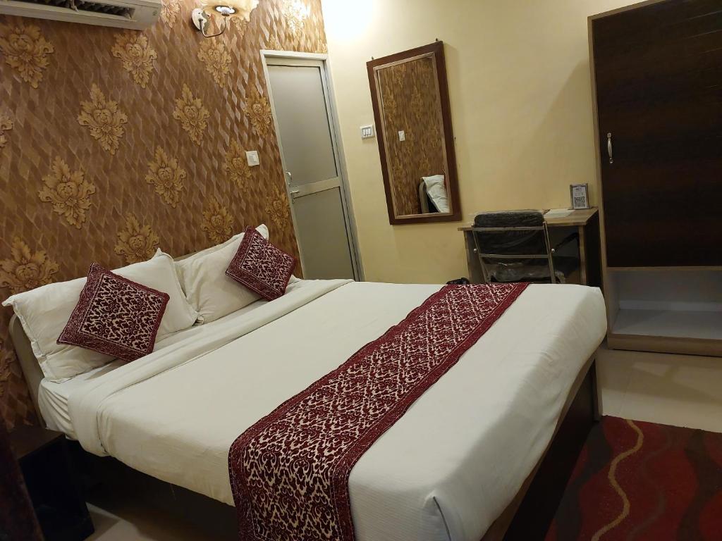 Postel nebo postele na pokoji v ubytování Hotel deep