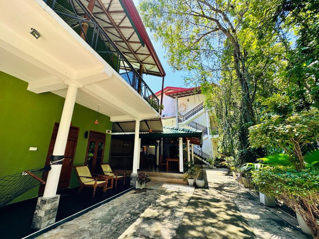 Zahrada ubytování Nature House