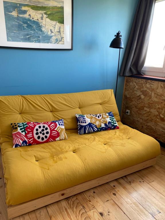 Posezení v ubytování Aster - Apt 2/4 personnes - Vue mer