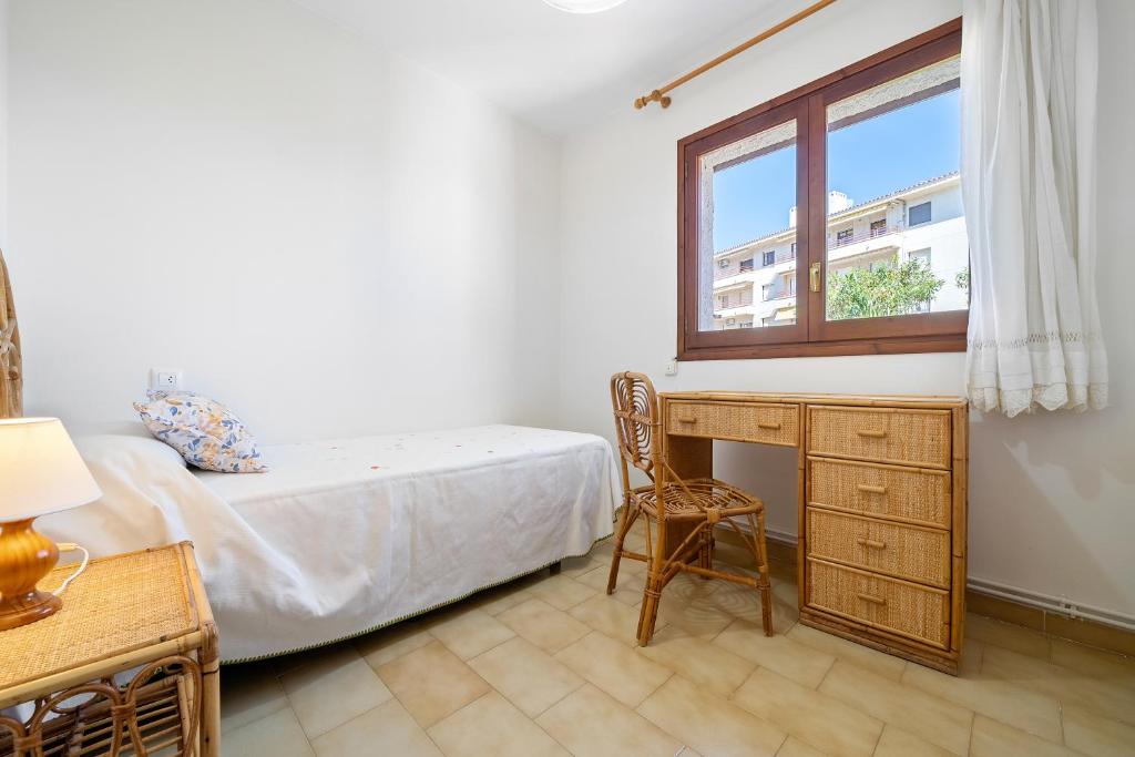Posteľ alebo postele v izbe v ubytovaní Hauzify I Casa Mirador 9
