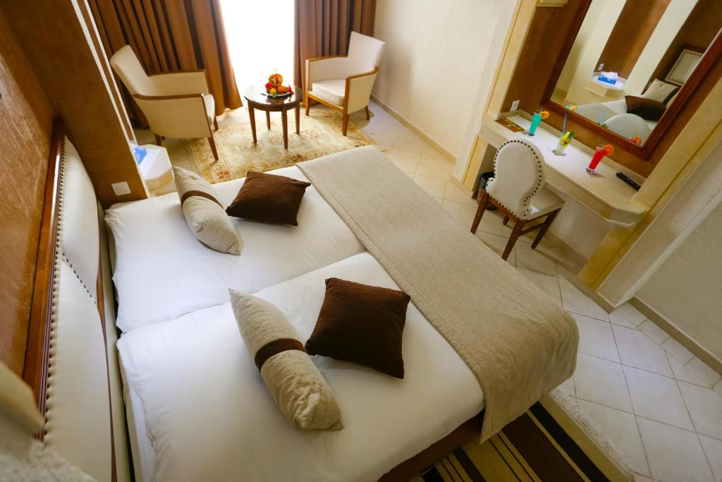 Posezení v ubytování Telemaque Beach & Spa - All Inclusive - Families and Couples Only