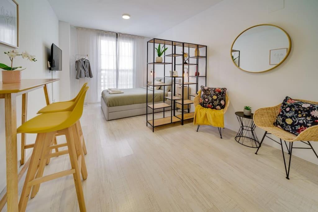 Posedenie v ubytovaní Exquisito estudio en el Centro de Málaga