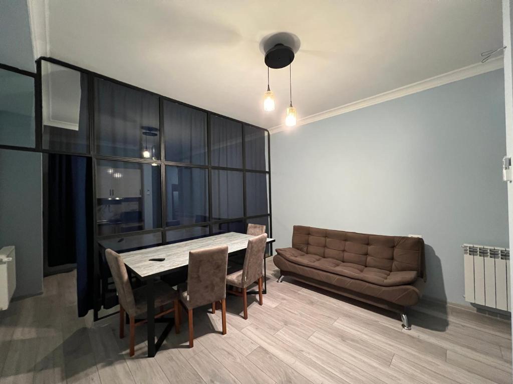 Posezení v ubytování Apartment Merabi