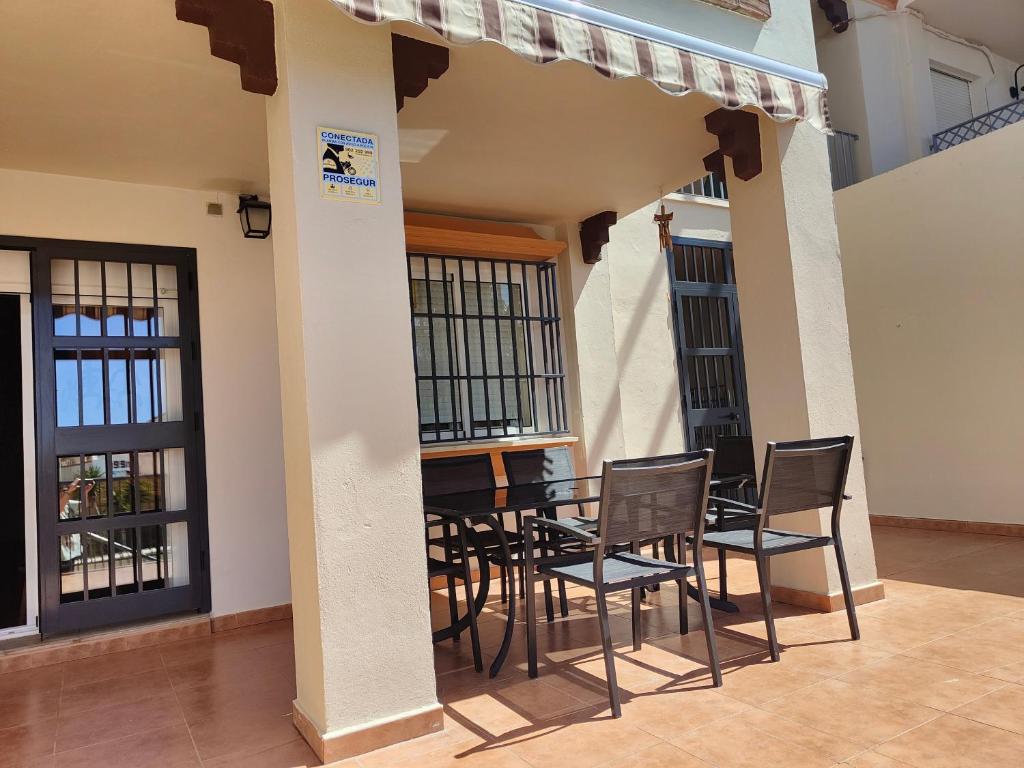 Balkón nebo terasa v ubytování Ohana Tarifa