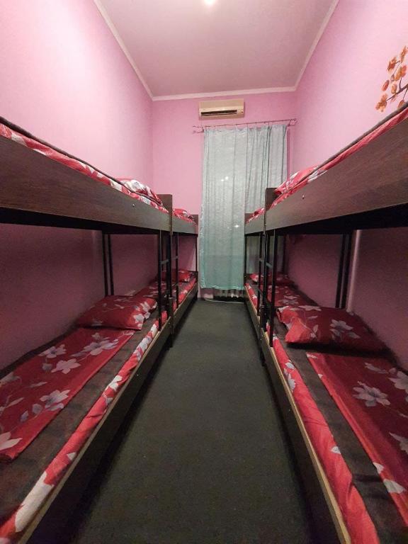Postel nebo postele na pokoji v ubytování Likehostel