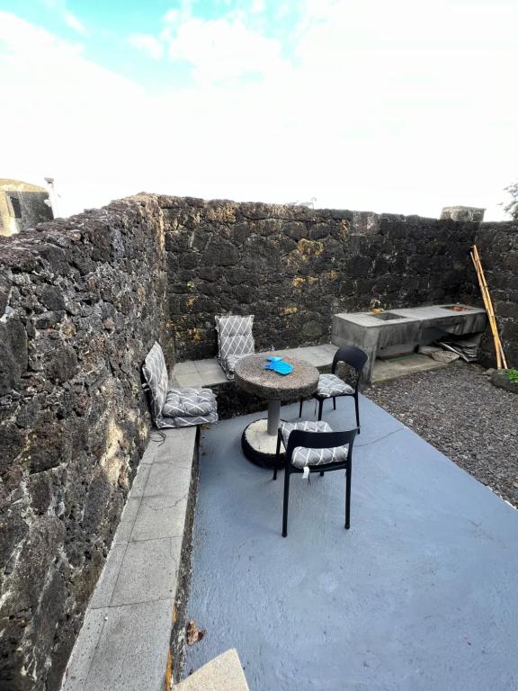 Posezení v ubytování Casa da Bicuda