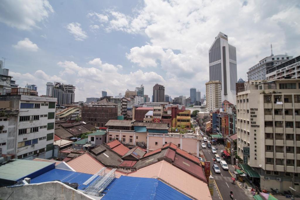 Nespecifikovaný výhled na destinaci Kuala Lumpur nebo výhled na město při pohledu z hotelu