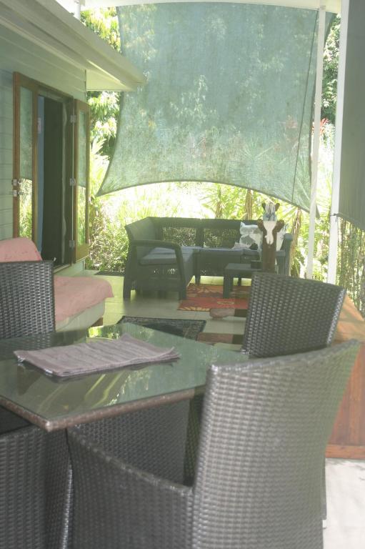 Posezení v ubytování Daintree Rainforest Accommodation