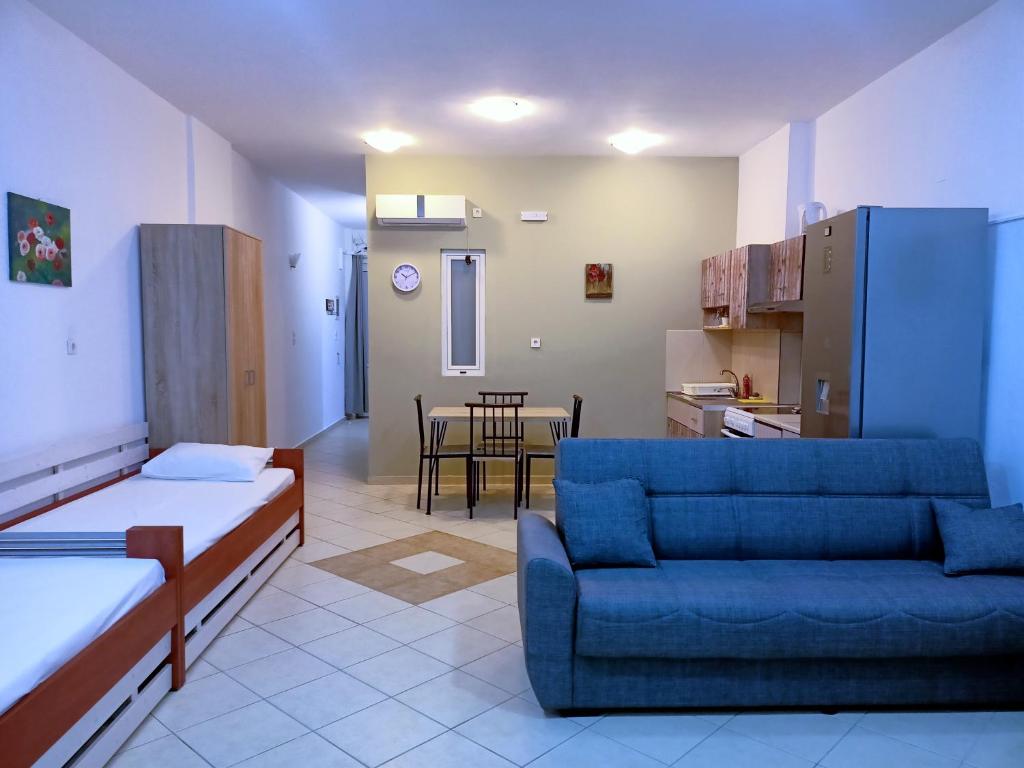 Posteľ alebo postele v izbe v ubytovaní Beach House