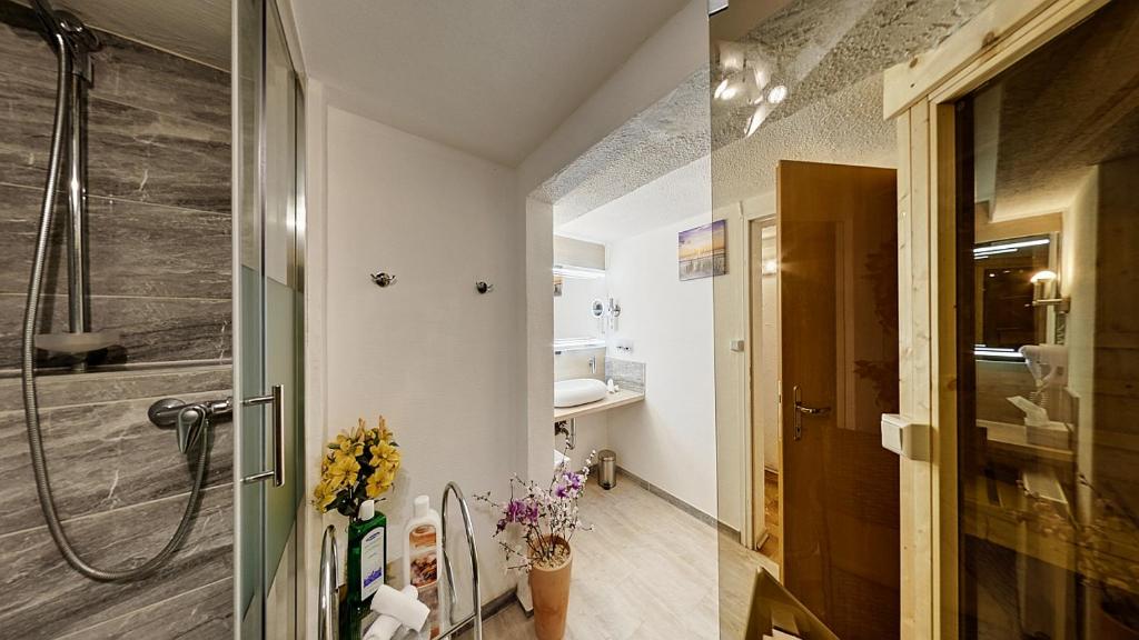 Koupelna v ubytování Ferienwohnung Vulkaneifel