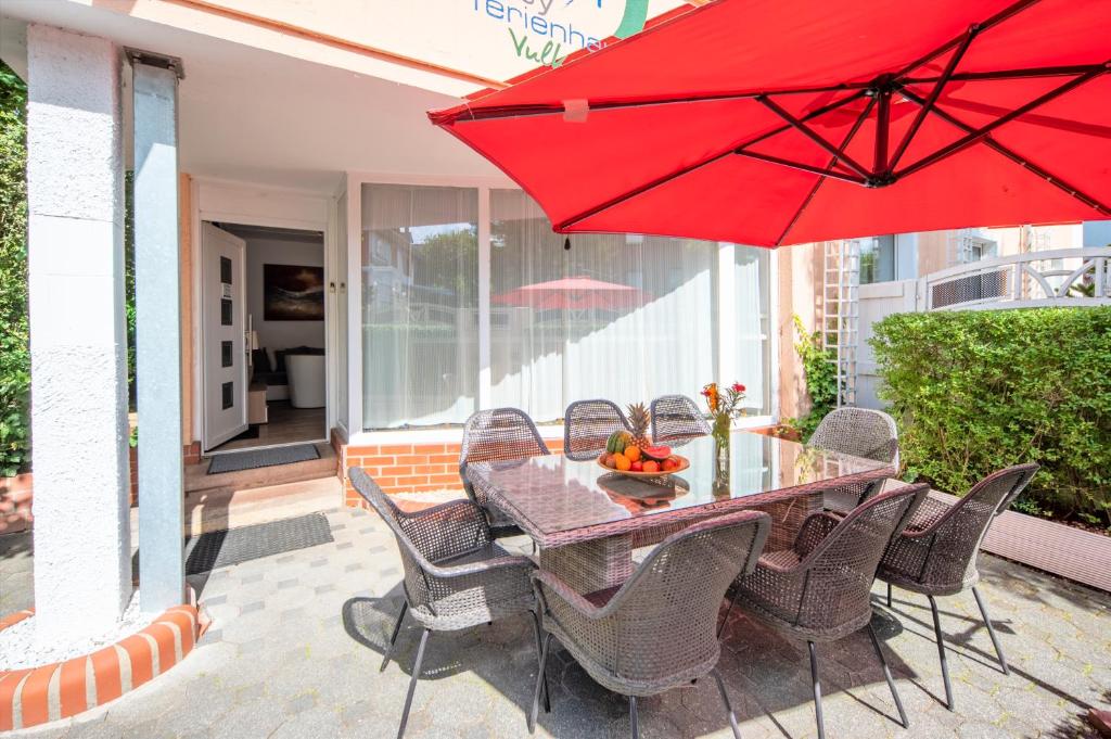 Posezení v ubytování Ferienwohnung Vulkaneifel