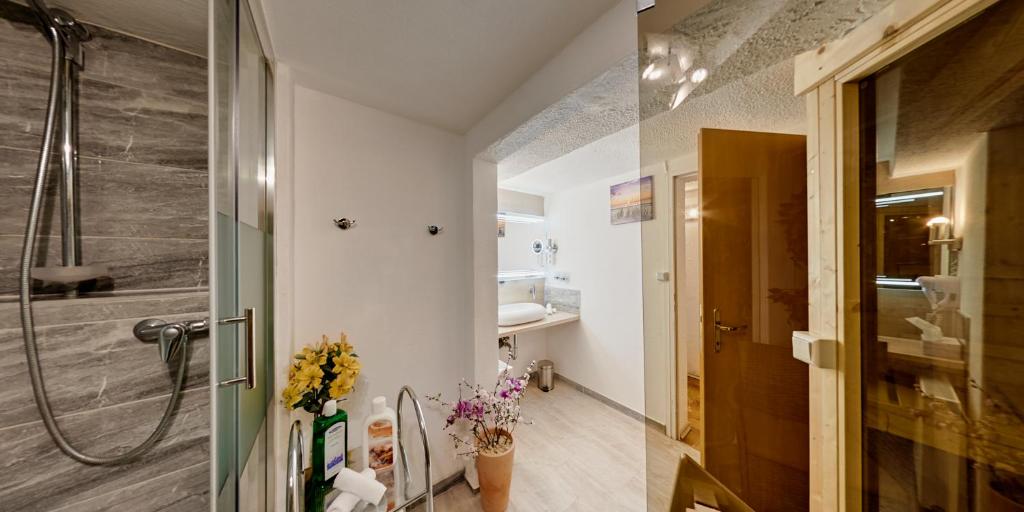 Koupelna v ubytování Ferienwohnung Vulkaneifel