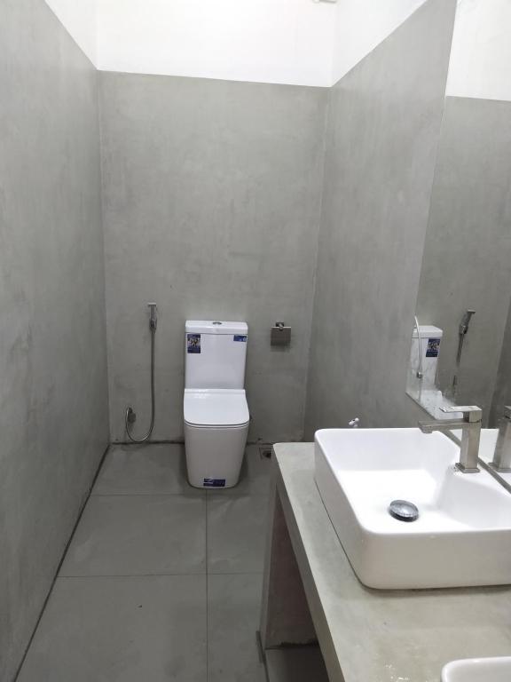 Koupelna v ubytování Savendro Villa Hikkaduwa