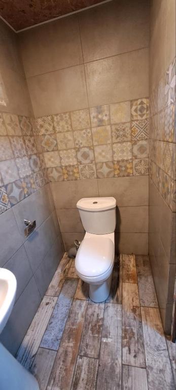 Koupelna v ubytování Guest House Seno