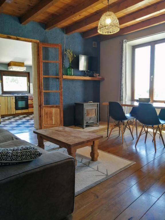 Kuchyň nebo kuchyňský kout v ubytování Mas de Pau - Boutique Apartments
