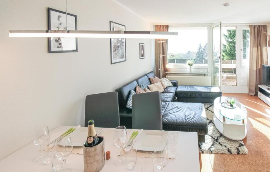 Posezení v ubytování 2-Raum Appartement Saxo