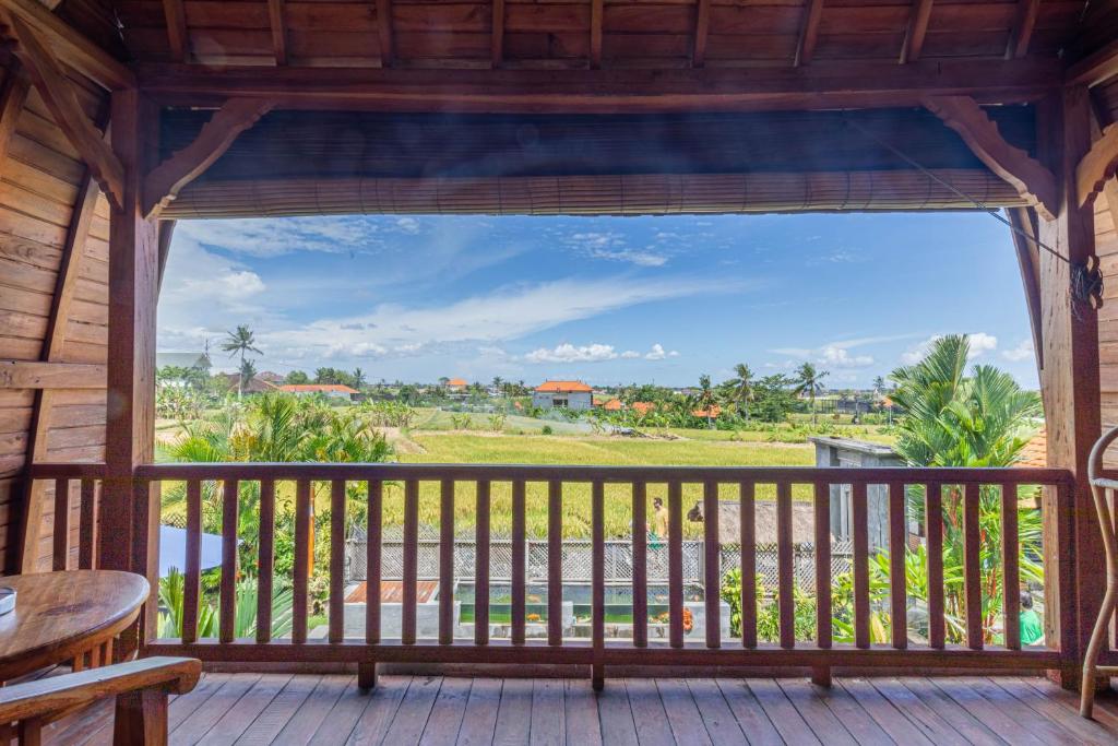 D'jineng Rice Terrace Canggu - Quarto Deluxe Com Vista Campo De Arroz